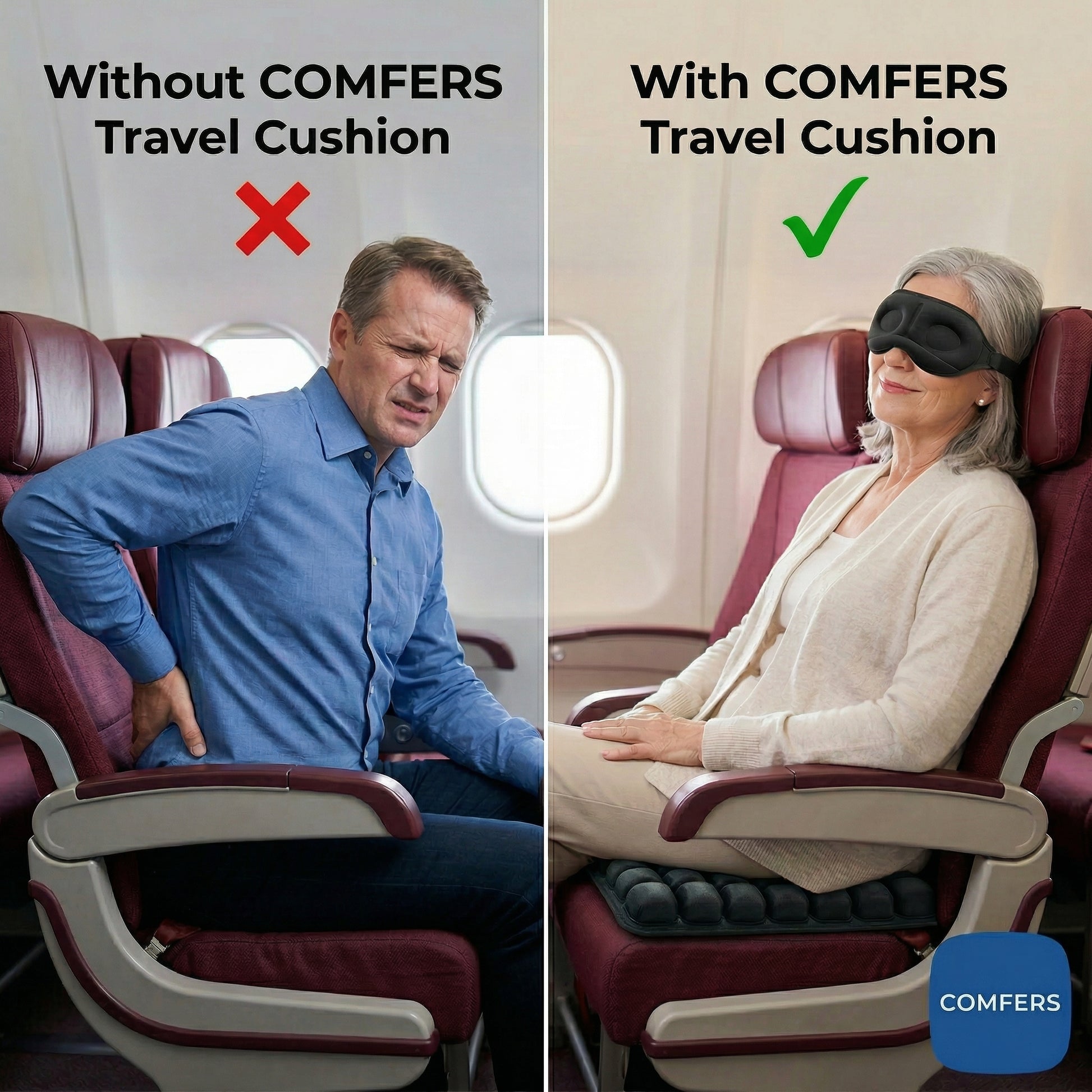 COMFERS Travel Cushion