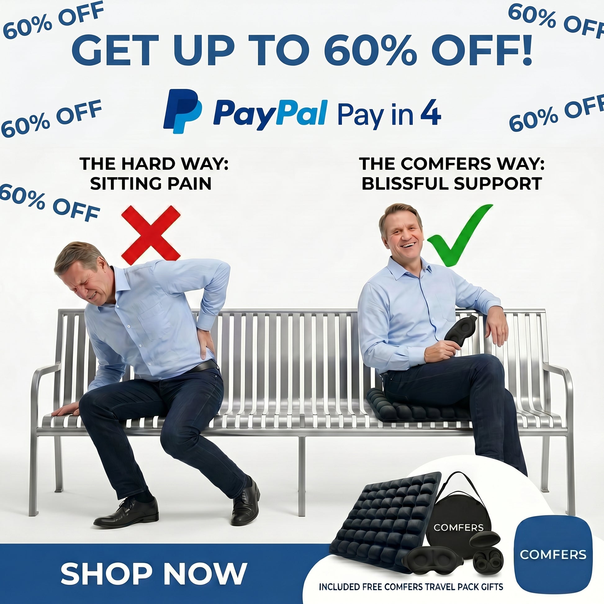 COMFERS Travel Cushion
